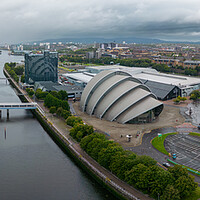 Buy canvas prints of Glasgow View by Apollo Aerial Photography