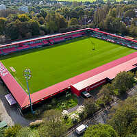 Buy canvas prints of Salford City Football Club by Apollo Aerial Photography
