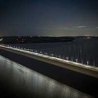 Buy canvas prints of Night on the Humber by Apollo Aerial Photography
