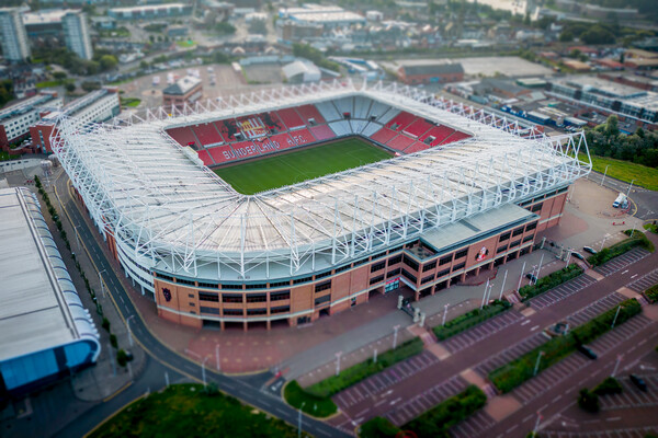 Sunderland AFC Picture Board by Apollo Aerial Photography