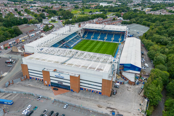 Ewood Park Picture Board by Apollo Aerial Photography