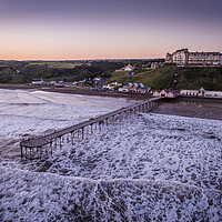 Buy canvas prints of Saltburn Pier by Apollo Aerial Photography