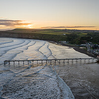 Buy canvas prints of Saltburn By The Sea by Apollo Aerial Photography