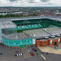 Buy canvas prints of Celtic Park by Apollo Aerial Photography