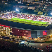 Buy canvas prints of The New York Stadium by Apollo Aerial Photography