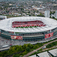 Buy canvas prints of Emirates Stadium by Apollo Aerial Photography