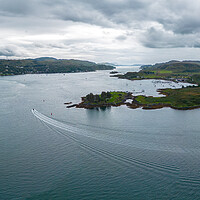 Buy canvas prints of Welcome to Oban by Apollo Aerial Photography