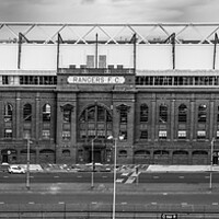 Buy canvas prints of Ibrox Stadium by Apollo Aerial Photography