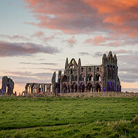 Buy canvas prints of Whitby Abbey by Apollo Aerial Photography