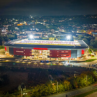 Buy canvas prints of The New York Stadium by Apollo Aerial Photography