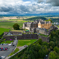 Buy canvas prints of Stirling Castle by Apollo Aerial Photography