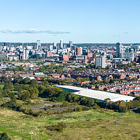 Buy canvas prints of Leeds City Skyline by Apollo Aerial Photography