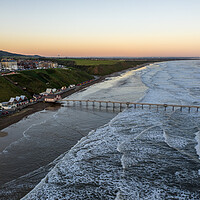 Buy canvas prints of Saltburn Pier  by Apollo Aerial Photography