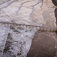 Buy canvas prints of Saltburn Sunrise by Apollo Aerial Photography