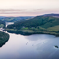Buy canvas prints of Ladybower views by Apollo Aerial Photography