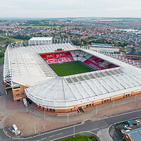 Buy canvas prints of Sunderland Football Club by Apollo Aerial Photography