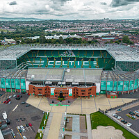Buy canvas prints of Celtic Park by Apollo Aerial Photography