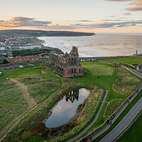 Buy canvas prints of Whitby by Drone by Apollo Aerial Photography