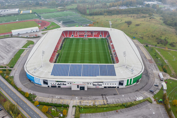 The Eco Power Stadium Picture Board by Apollo Aerial Photography