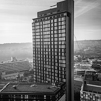 Buy canvas prints of St Pauls Tower Sheffield by Apollo Aerial Photography