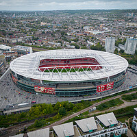 Buy canvas prints of Emirates Stadium by Apollo Aerial Photography