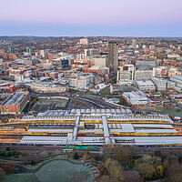 Buy canvas prints of Sheffield Cityscape by Apollo Aerial Photography