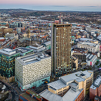 Buy canvas prints of Sheffield Centre by Apollo Aerial Photography