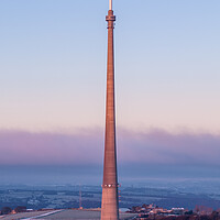Buy canvas prints of Emley Moor TV Transmitter by Apollo Aerial Photography
