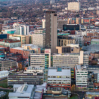 Buy canvas prints of Sheffield Highrises  by Apollo Aerial Photography