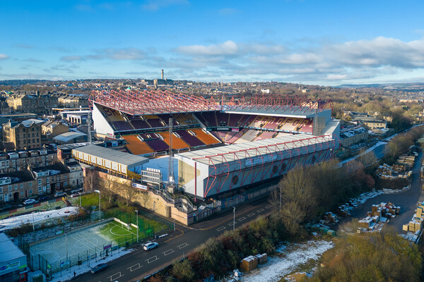 Valley Parade Picture Board by Apollo Aerial Photography