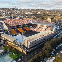 Buy canvas prints of Home of the Bantams by Apollo Aerial Photography