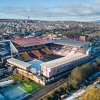 Buy canvas prints of Valley Parade by Apollo Aerial Photography