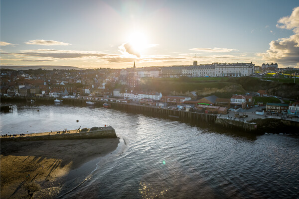 Whitby Picture Board by Apollo Aerial Photography