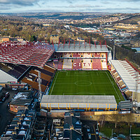 Buy canvas prints of Valley Parade by Apollo Aerial Photography
