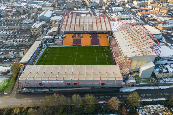 Valley Parade Picture Board by Apollo Aerial Photography