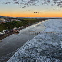 Buy canvas prints of Saltburn By the Sea by Apollo Aerial Photography