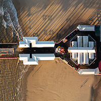 Buy canvas prints of Blackpools Central Pier From Above by Apollo Aerial Photography