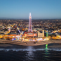 Buy canvas prints of The Heart of Blackpool by Apollo Aerial Photography
