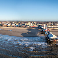 Buy canvas prints of Blackpool Seaside Splendour by Apollo Aerial Photography