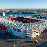 Buy canvas prints of Riverside Stadium by Apollo Aerial Photography