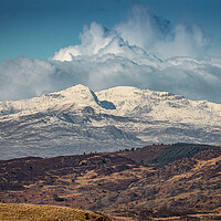 Buy canvas prints of Mt Snowdon  by Apollo Aerial Photography