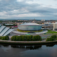 Buy canvas prints of Glasgow Panorama by Apollo Aerial Photography