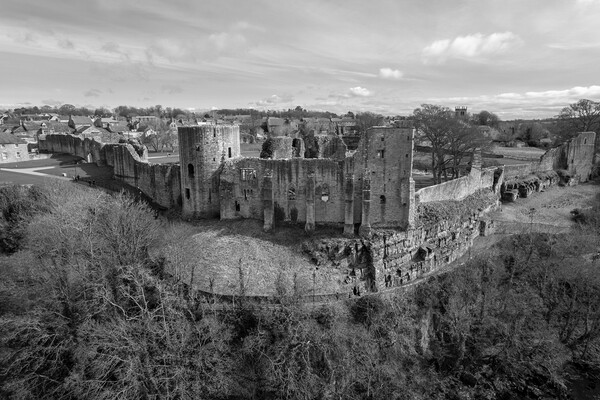 Barnard Castle Picture Board by Apollo Aerial Photography