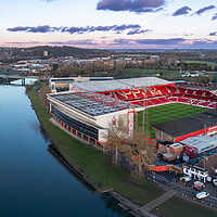 Buy canvas prints of Nottingham Forest Football Club by Apollo Aerial Photography