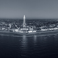 Buy canvas prints of Blackpool Panoramic by Apollo Aerial Photography