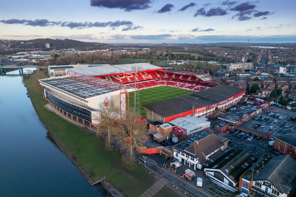 The City Ground Picture Board by Apollo Aerial Photography