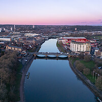 Buy canvas prints of Nottingham by Apollo Aerial Photography