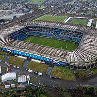 Buy canvas prints of Murrayfield by Apollo Aerial Photography