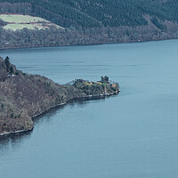 Buy canvas prints of Urquhart Castle on Loch Ness by Apollo Aerial Photography