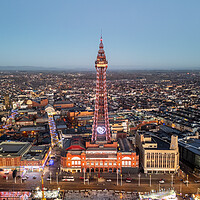 Buy canvas prints of Blackpool Tower by Apollo Aerial Photography